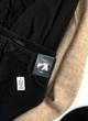 Чёрная джинсовая юбка трепеция с вышивкой Marks & Spencer